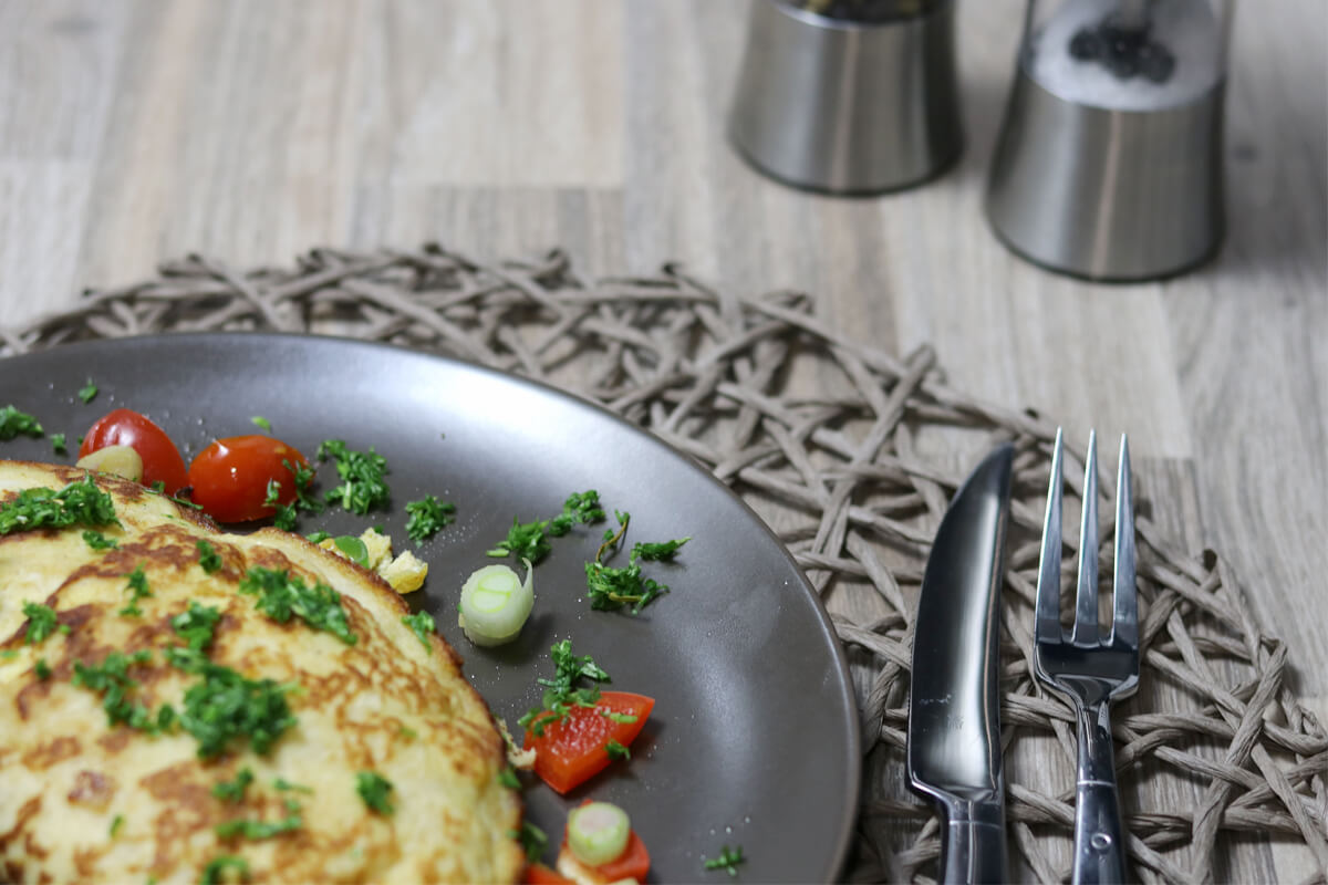 Fluffiges Omelett – Geschmacksache: Rezept